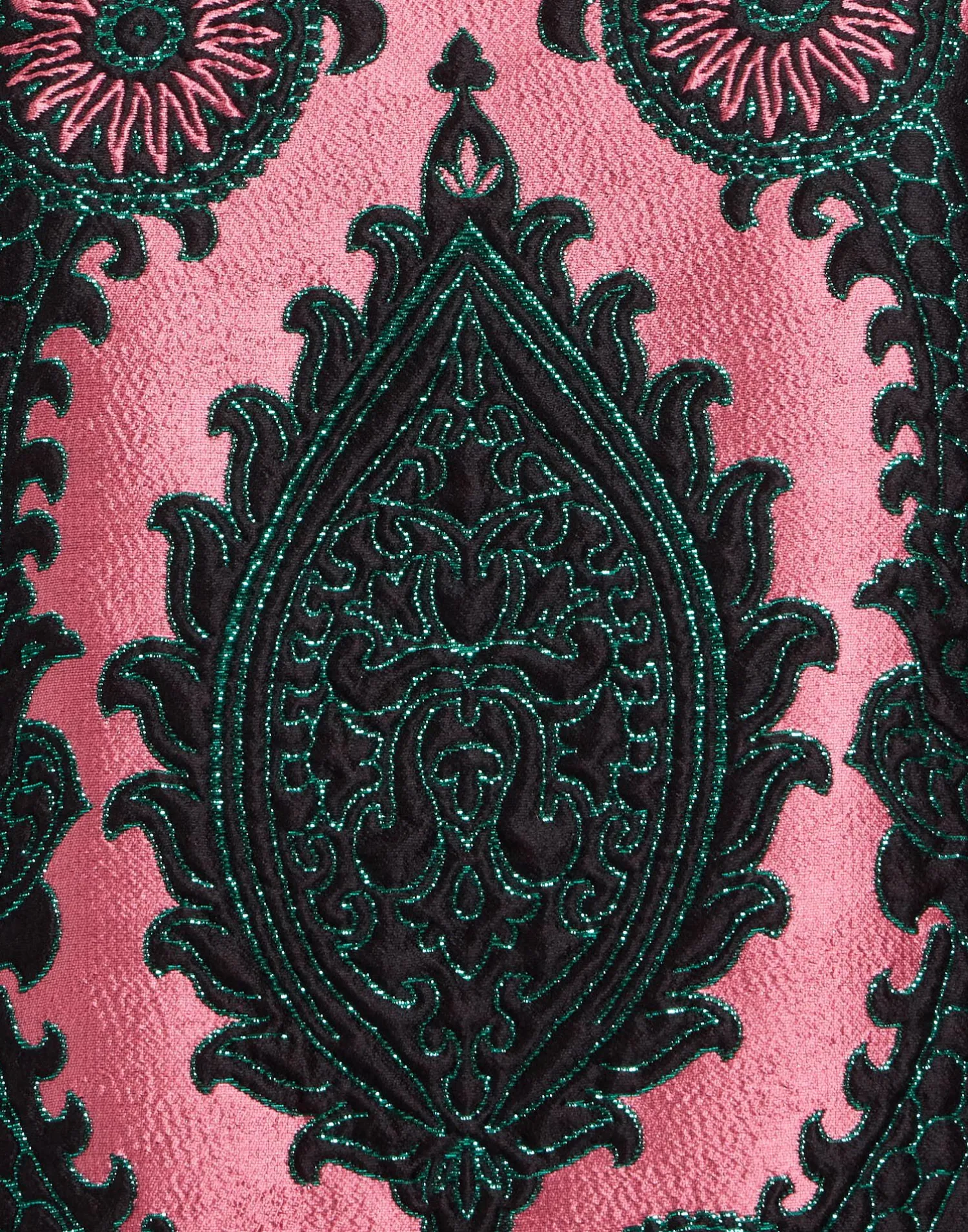 La DoubleJ Vestiti<Mini Swing DressOltrarno Pink in Jacquard