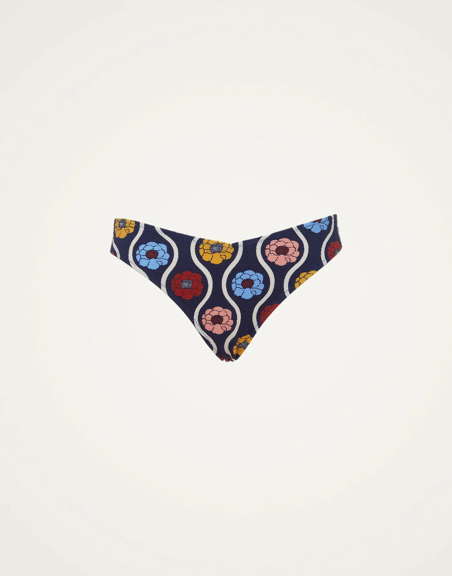 La DoubleJ Moda Mare<Mirage BottomWhitsun Mini Blue in Piquet Lycra