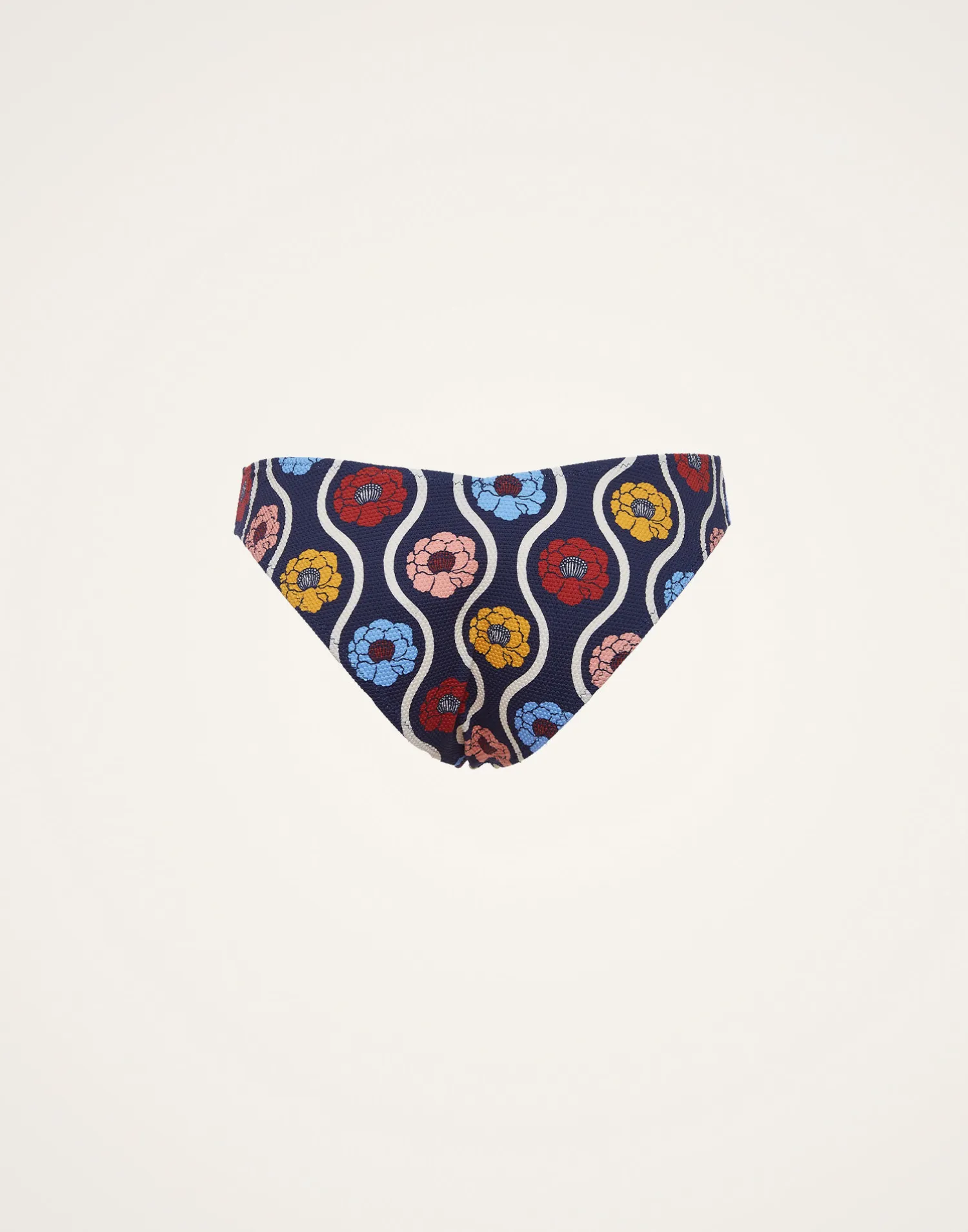 La DoubleJ Moda Mare<Mirage BottomWhitsun Mini Blue in Piquet Lycra