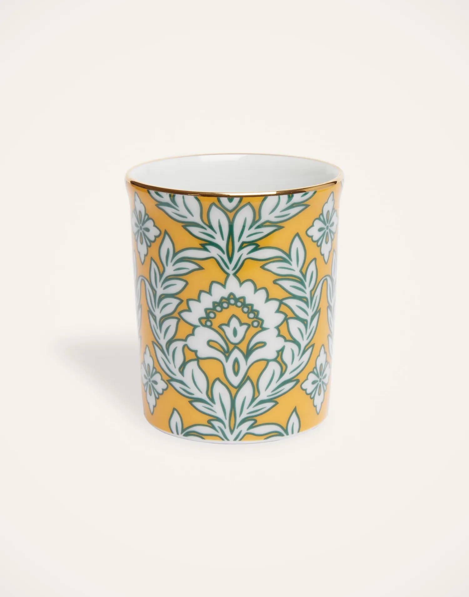 La DoubleJ Set Da Te E Caffe|Tavola<MugYellow Garland in Porcelain