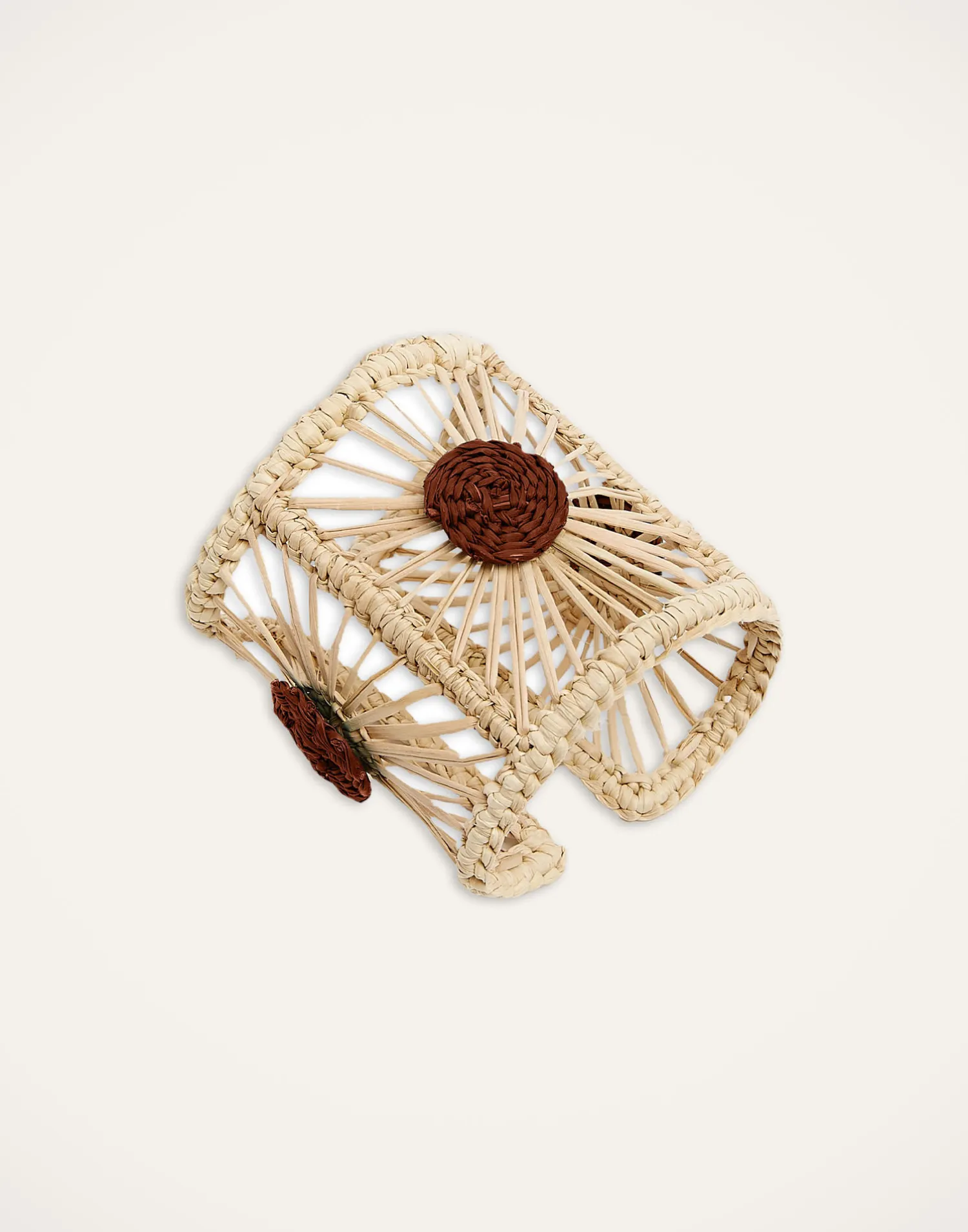 La DoubleJ Tovaglioli|Tessili<Napkin Rings Set Of 4Mixed in Iraca