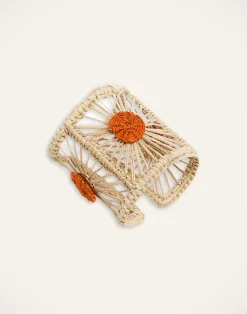 La DoubleJ Tovaglioli|Tessili<Napkin Rings Set Of 4Mixed in Iraca