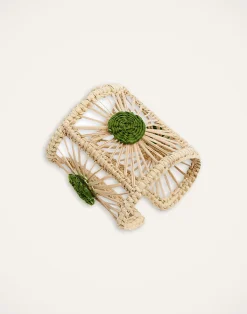 La DoubleJ Tovaglioli|Tessili<Napkin Rings Set Of 4Mixed in Iraca