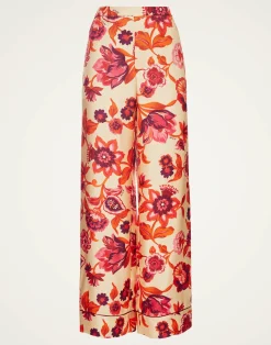 La DoubleJ Pantaloni E Shorts<Pajama PantsHottie Cream in Silk Twill