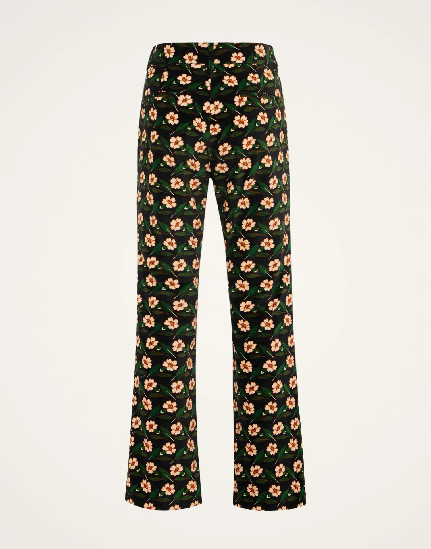 La DoubleJ Pantaloni E Shorts<24/7 PantsMayfair Black in Cotton Velvet