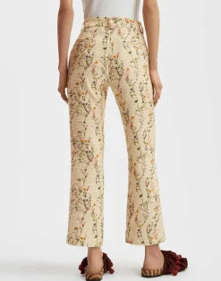 La DoubleJ Pantaloni E Shorts<24/7 PantsPrimavera Cream in Tweed