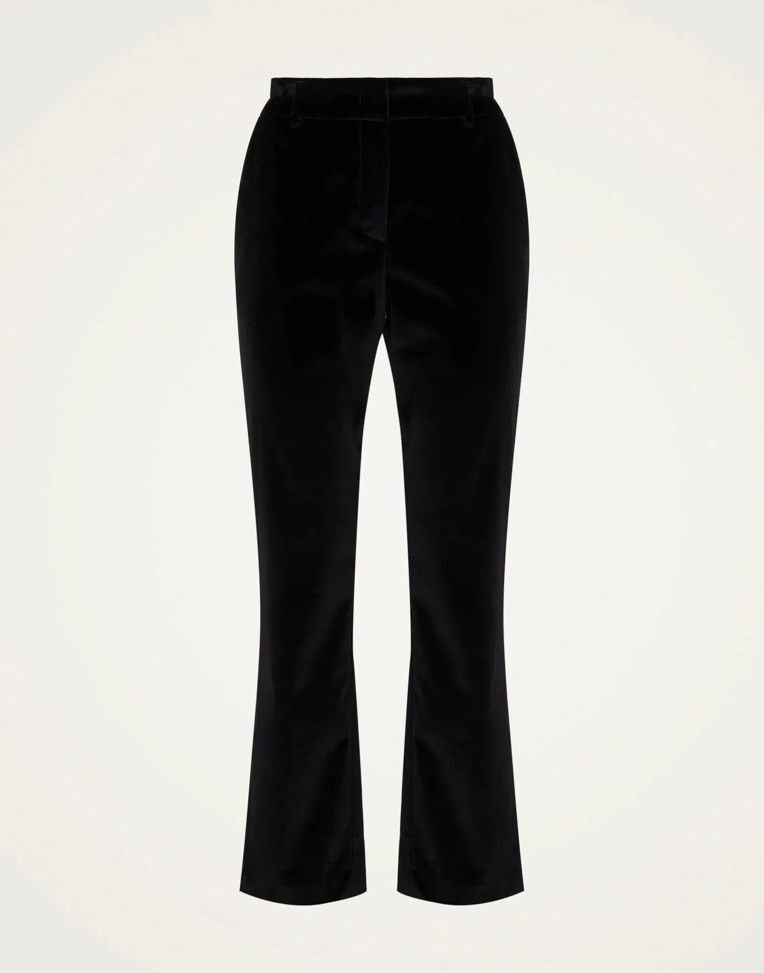 La DoubleJ Pantaloni E Shorts<24/7 PantsSolid Black in Cotton Velvet