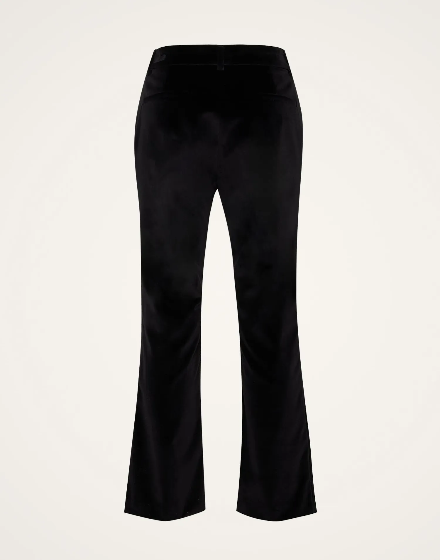 La DoubleJ Pantaloni E Shorts<24/7 PantsSolid Black in Cotton Velvet