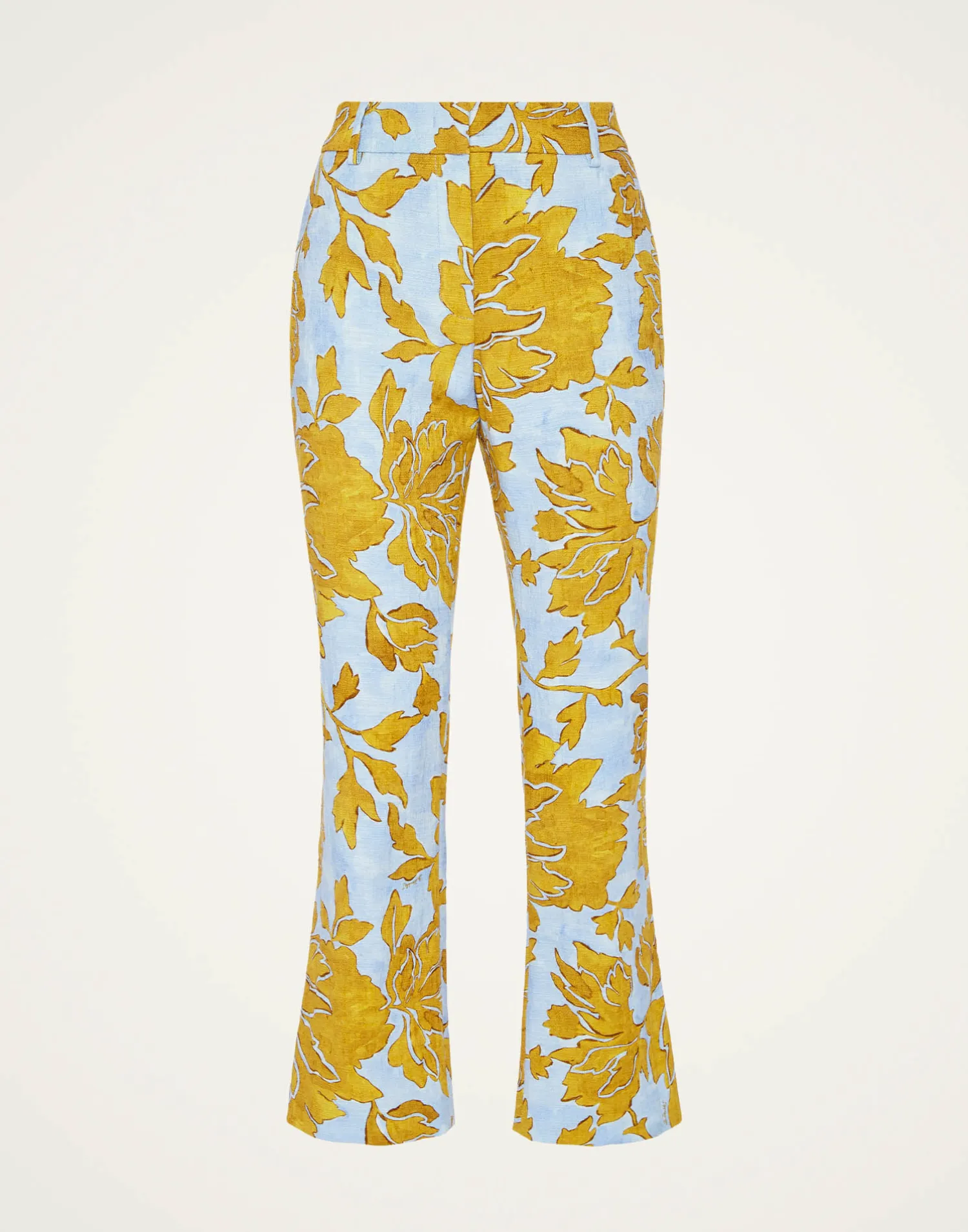 La DoubleJ Pantaloni E Shorts<24/7 PantsTangle Light Blue in Shot Cotton