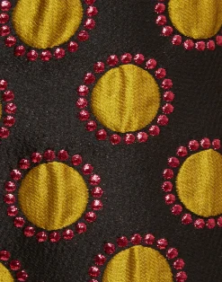 La DoubleJ Pantaloni E Shorts<24/7 PantsWinter Sun Black in Jacquard