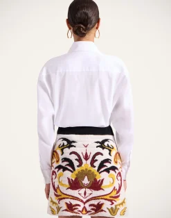 La DoubleJ Camicie E Top<Peggy ShirtSolid White in Tailor Poplin