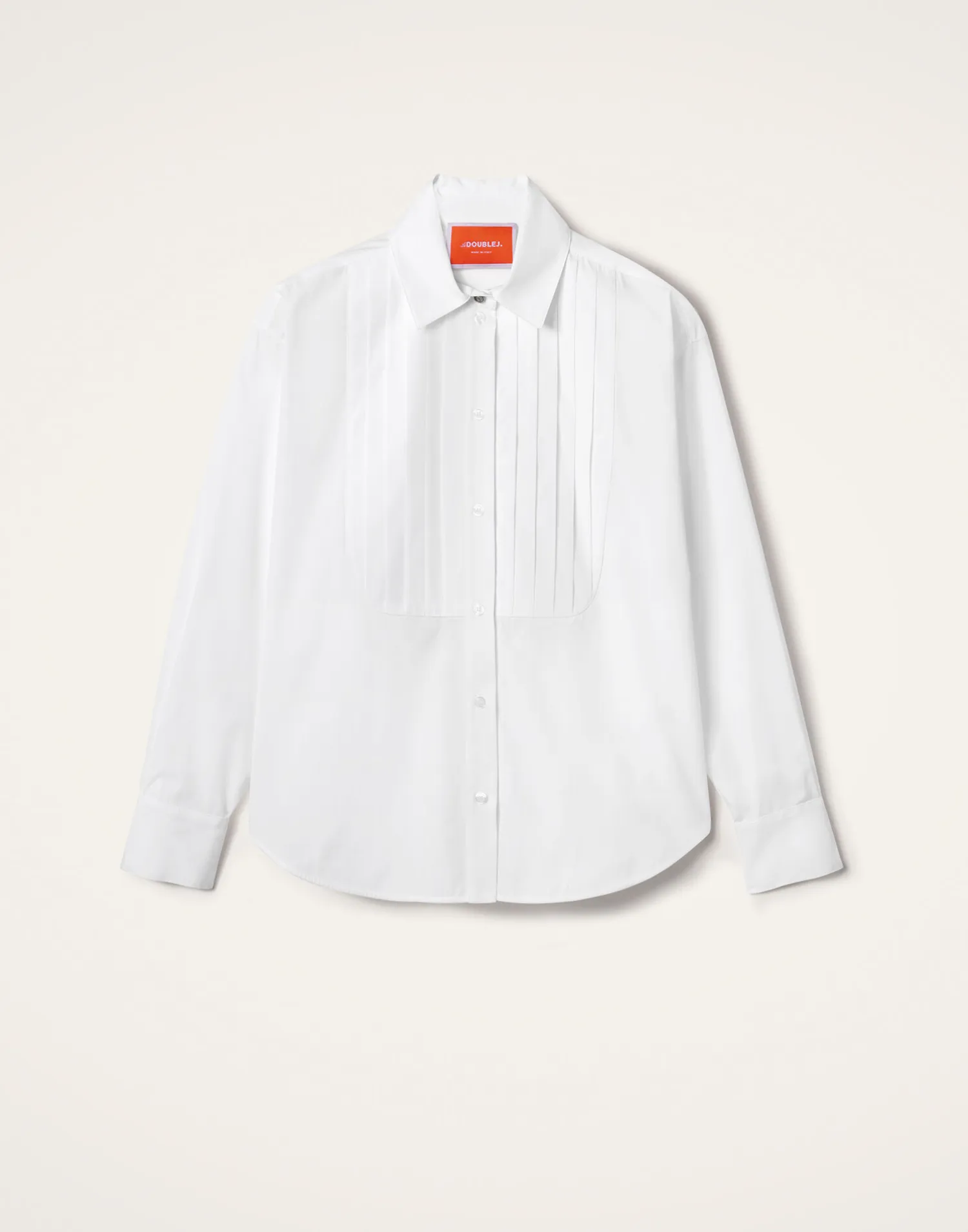 La DoubleJ Camicie E Top<Peggy ShirtSolid White in Tailor Poplin