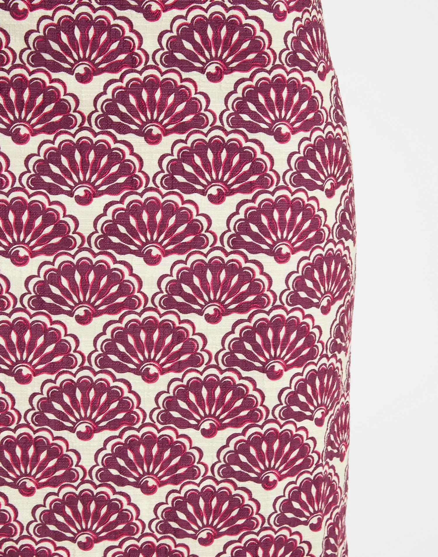 La DoubleJ Gonne<Pencil SkirtFans Purple in Shot Cotton