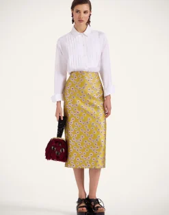 La DoubleJ Gonne<Pencil SkirtMargarita in Jacquard