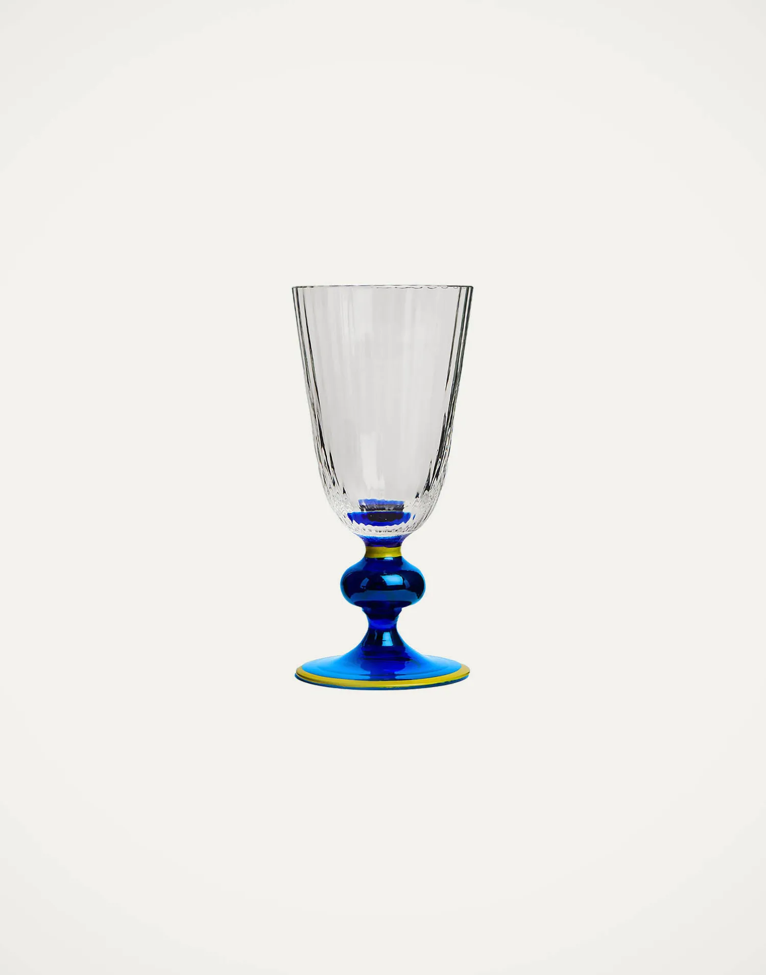 La DoubleJ Bicchieri|Vetro<Perfetto GlassBlue in Murano Glass