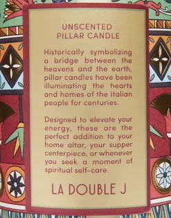 La DoubleJ Candele|Home Décor<Pillar CandleNile in Glass
