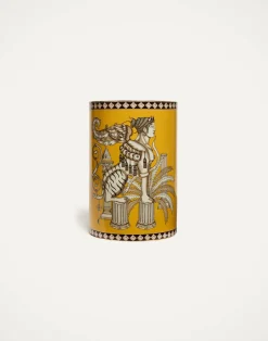 La DoubleJ Vasi|Home Décor<Pillar VaseThe Sphynx Saffron in Porcelain