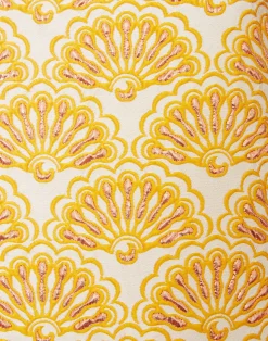 La DoubleJ Gonne<Pincho Mini SkirtFans Gold in Jacquard