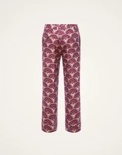 La DoubleJ Pantaloni E Shorts<Pinocchio PantsFans Purple in Cady Wool