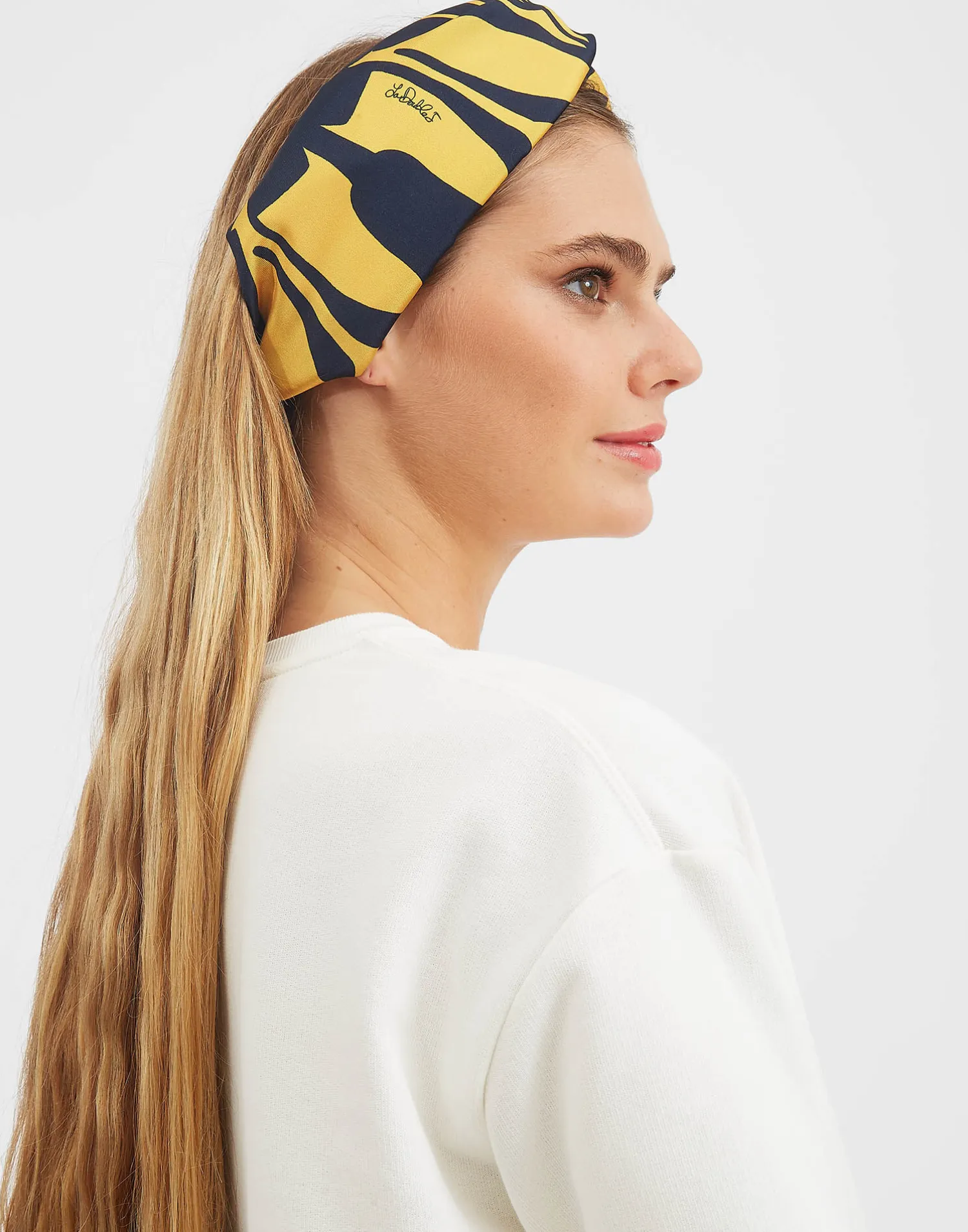 La DoubleJ Accessori Per Capelli|Accessories<Pinup HeadbandPapyrus Gold in Twill