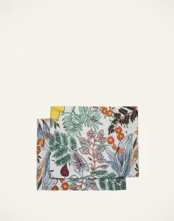 La DoubleJ Runner E Tovagliette|Tessili<Placemat Set Of 2Botanical in Linen