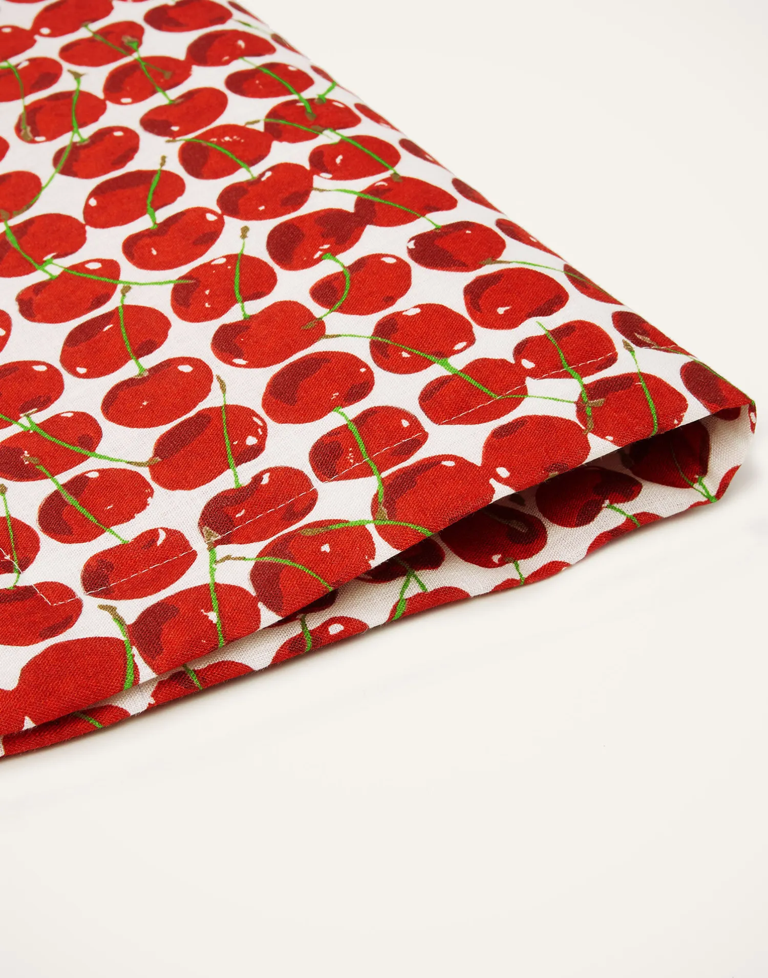 La DoubleJ Runner E Tovagliette|Tessili<Placemat Set Of 2Cherries Avorio in Linen