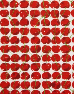 La DoubleJ Runner E Tovagliette|Tessili<Placemat Set Of 2Cherries Avorio in Linen