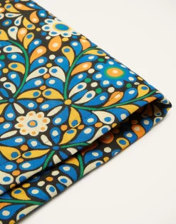 La DoubleJ Runner E Tovagliette|Tessili<Placemat Set Of 2Confetti Blu in Linen