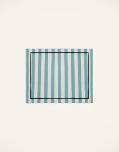 La DoubleJ Runner E Tovagliette|Tessili<Placemat Set Of 2Riviera Sky Blue in Linen
