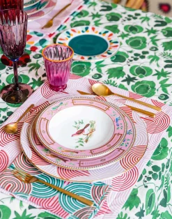 La DoubleJ Runner E Tovagliette|Tessili<Placemat Set Of 2Slinky Rosso in Linen