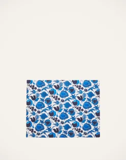 La DoubleJ Runner E Tovagliette|Tessili<Placemat Set Of 2Wildbird Blu Small in Linen
