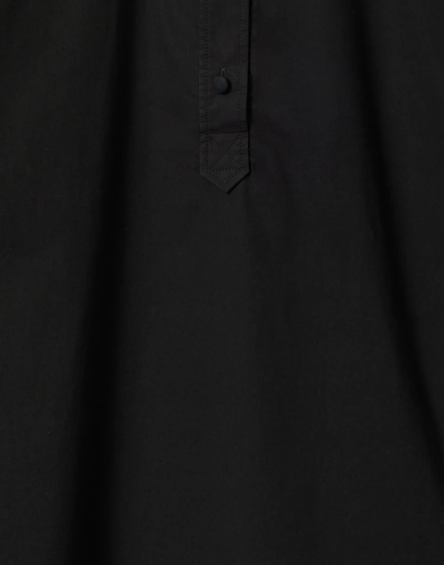 La DoubleJ Camicie E Top<Poet ShirtSolid Black in Cotton Poplin