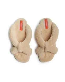 La DoubleJ Scarpe|Accessories<Precious SlidesSolid Light Green in Fake Fur