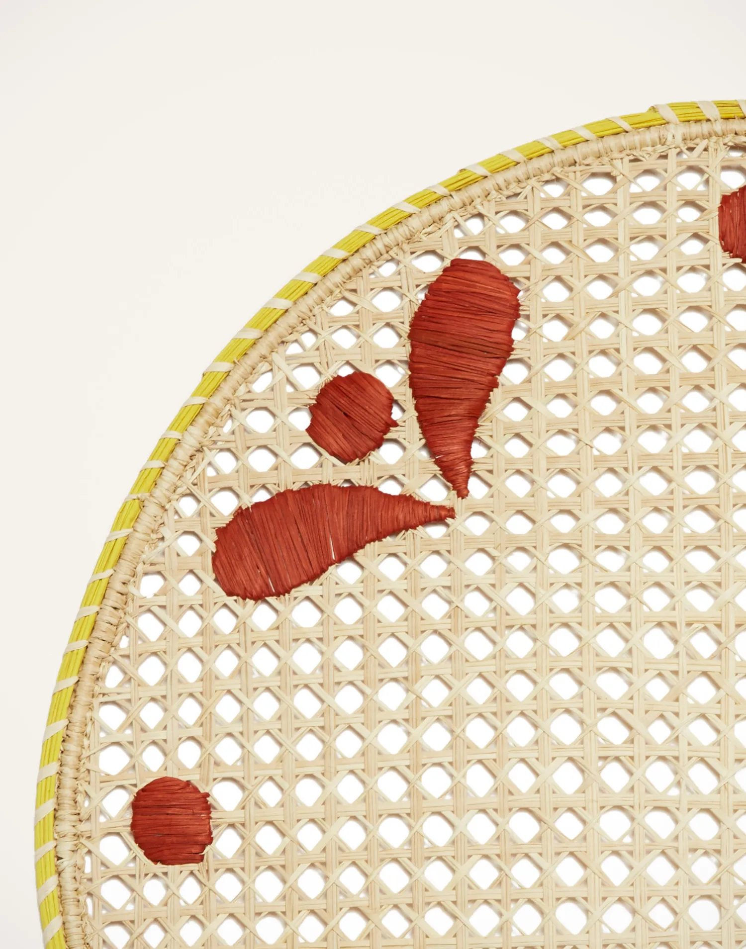 La DoubleJ Runner E Tovagliette|Tessili<Raffia Placemats Set Of 2Capri Brick in Raffia