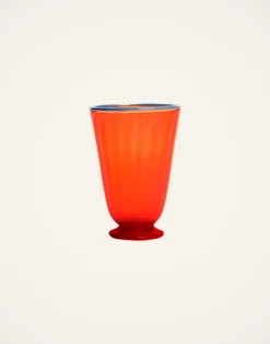 La DoubleJ Bicchieri|Vetro<Rainbow Glasses Set Of 2Orange in Murano Glass