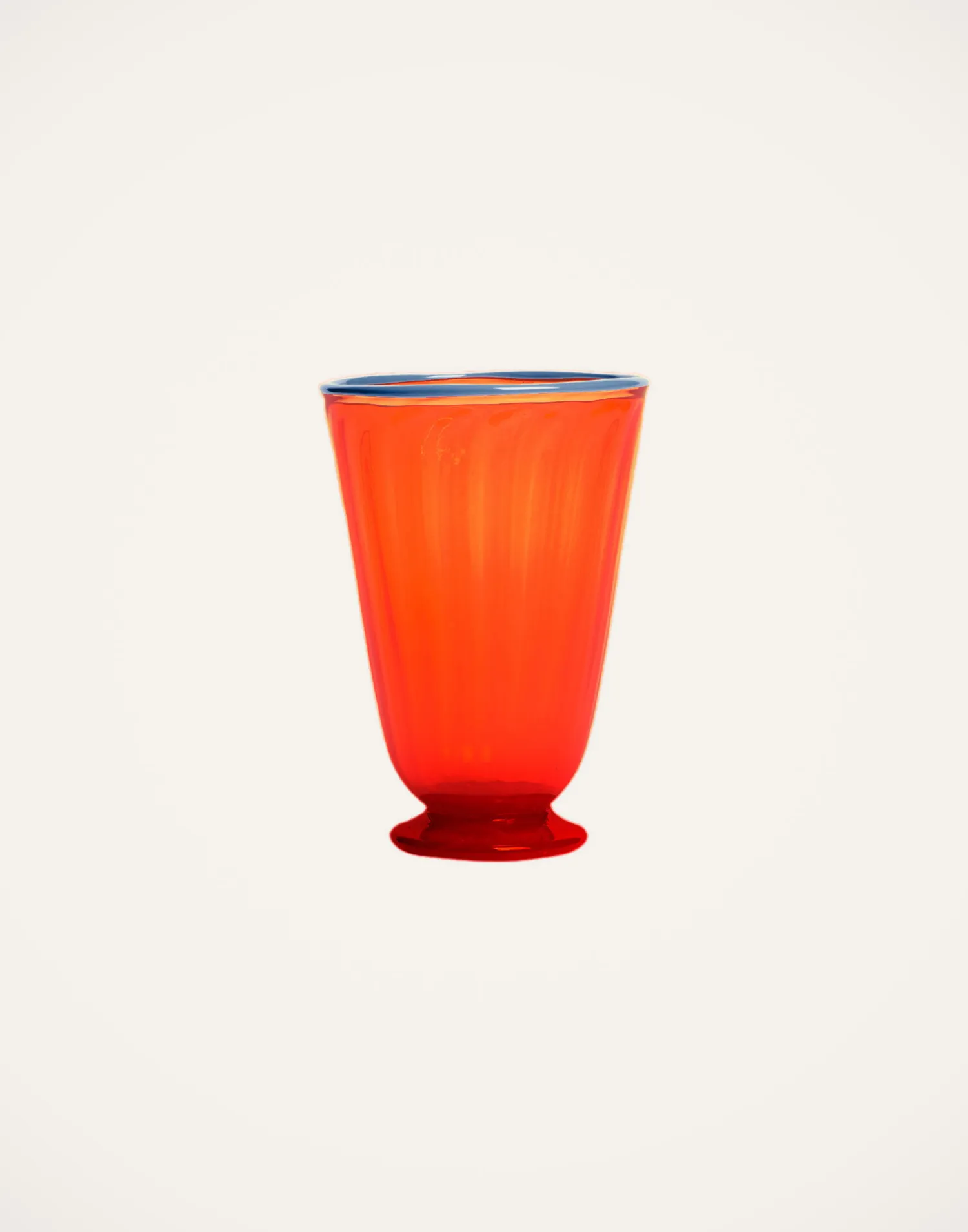 La DoubleJ Bicchieri|Vetro<Rainbow Glasses Set Of 2Orange in Murano Glass