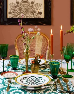 La DoubleJ Bicchieri|Vetro<Rainbow Glass Set of 2Green in Glass