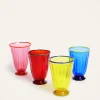 La DoubleJ Bicchieri|Vetro<Rainbow Glass Set of 4Rainbow in Glass