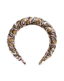 La DoubleJ Accessori Per Capelli|Accessories<Rapunzel HeadbandJive Pink in Lurex Fil Coupé