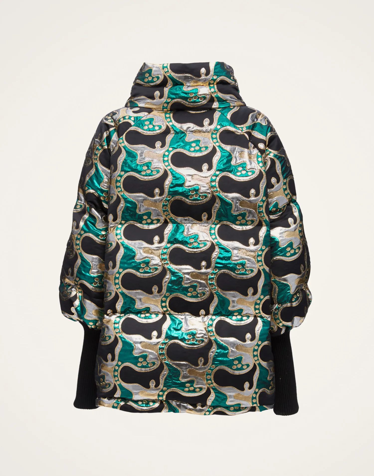 La DoubleJ Capispalla<Reversible St. Moritz JacketSpritz Verde in Jacquard