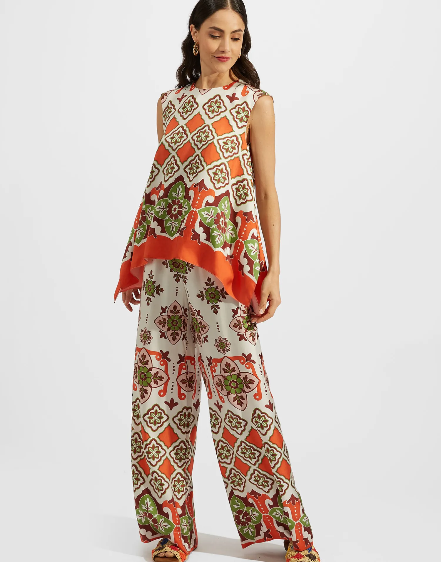 La DoubleJ Camicie E Top<San Carlo TopPartenope Placée in Twill Silk