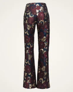 La DoubleJ Pantaloni E Shorts<Saturday Night PantsMoonflower Gold in Jacquard