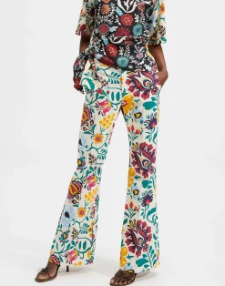 La DoubleJ Pantaloni E Shorts<Saturday Night PantsSelva Bianco in Heavy Cotton Stretch