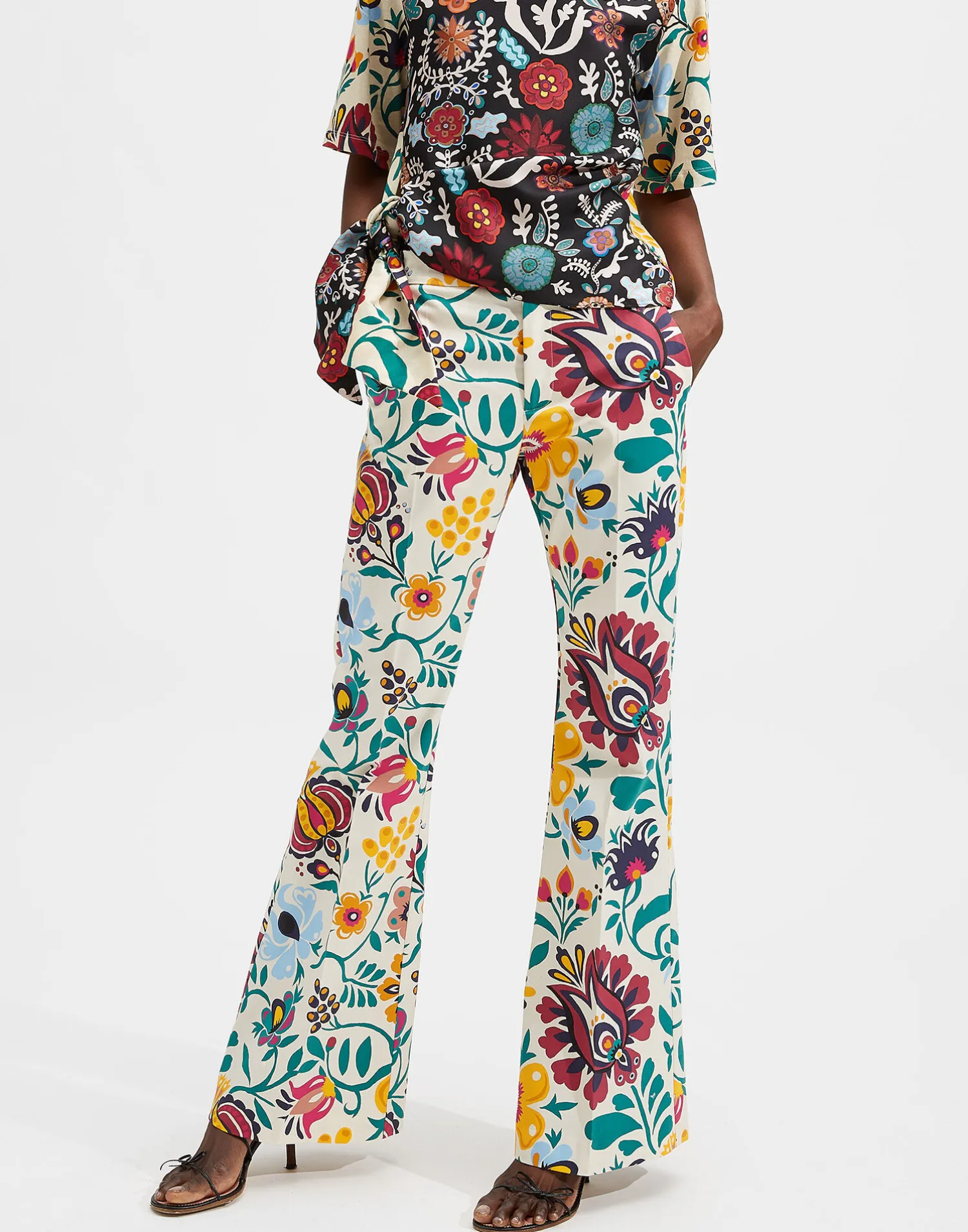 La DoubleJ Pantaloni E Shorts<Saturday Night PantsSelva Bianco in Heavy Cotton Stretch