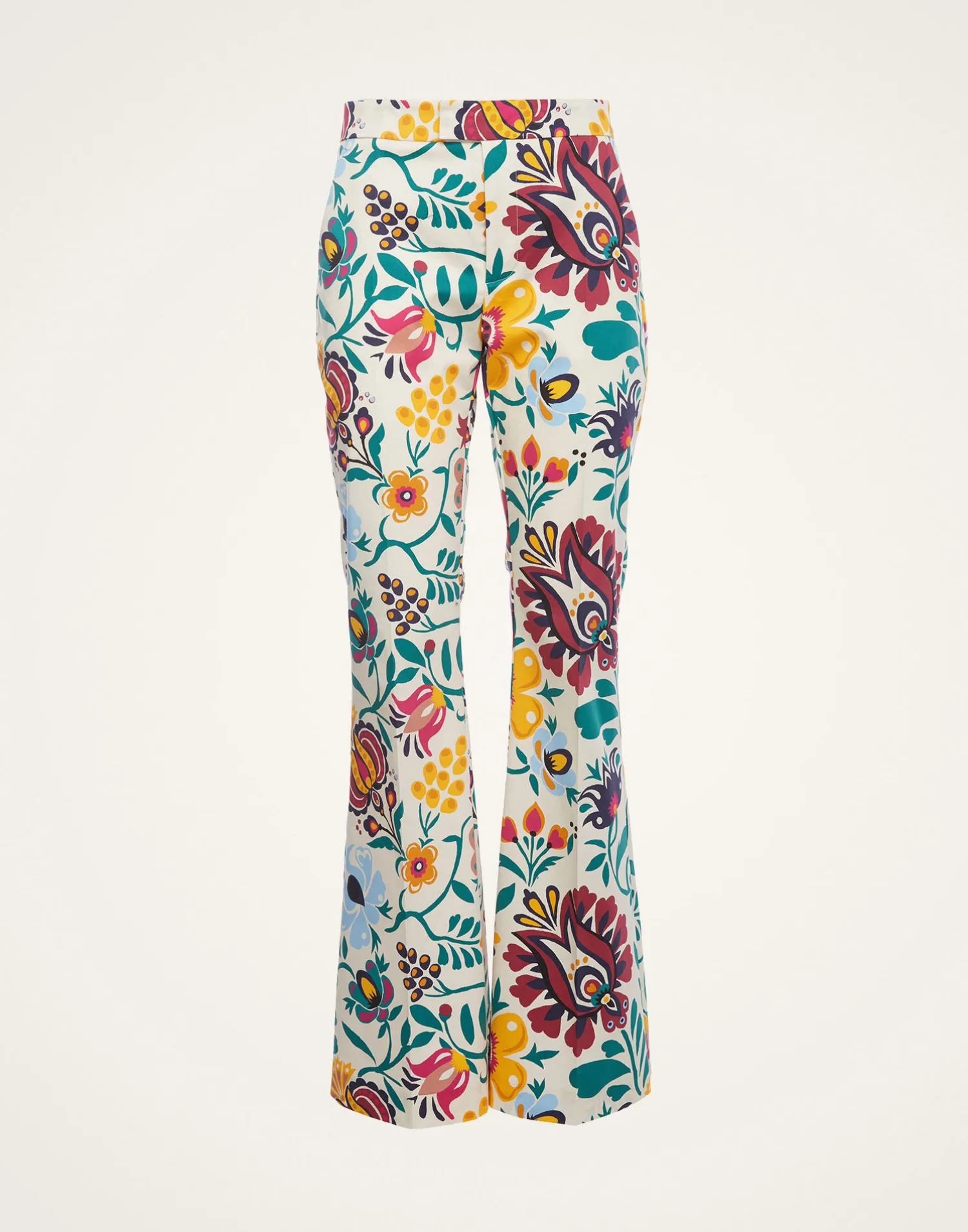La DoubleJ Pantaloni E Shorts<Saturday Night PantsSelva Bianco in Heavy Cotton Stretch