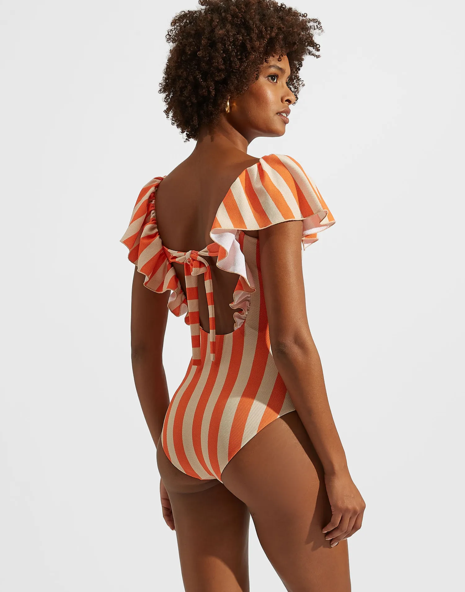 La DoubleJ Moda Mare<Scarlett SwimsuitRiviera in Piquet Lycra