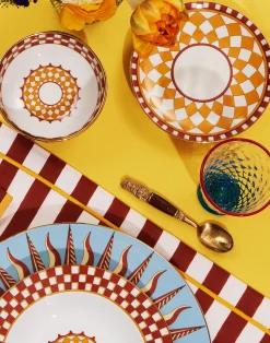 La DoubleJ Piatti Da Dessert & Piattini|Tavola<Side Plates Set Of 2Apollo Yellow in Porcelain