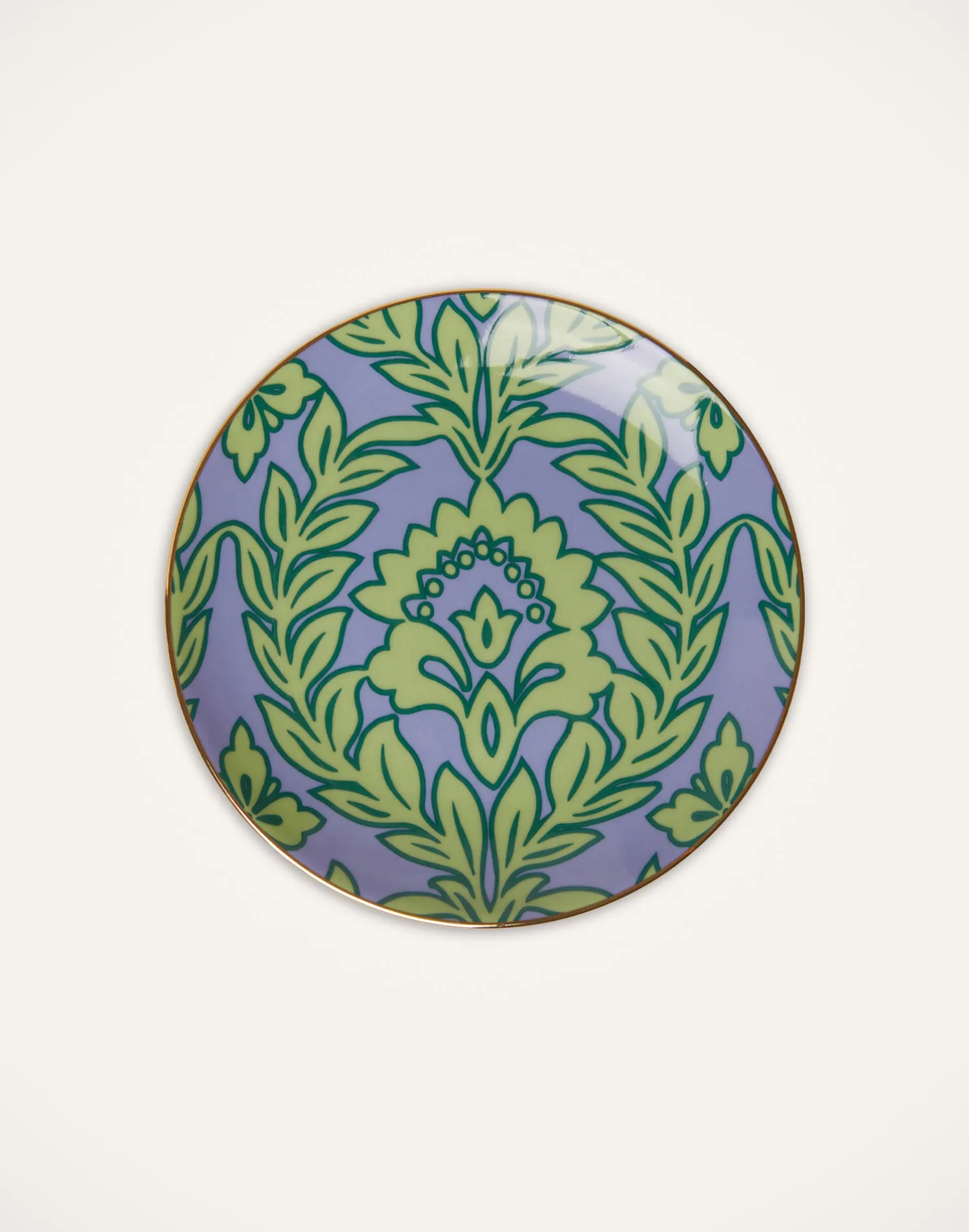 La DoubleJ Piatti Da Dessert & Piattini|Tavola<Side Plates Set Of 4Spring Garland in Porcelain