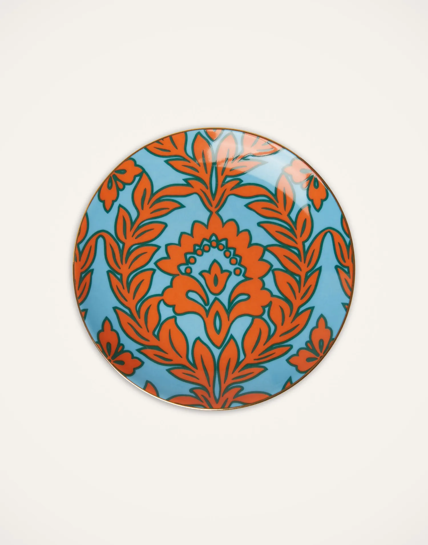 La DoubleJ Piatti Da Dessert & Piattini|Tavola<Side Plates Set Of 4Spring Garland in Porcelain