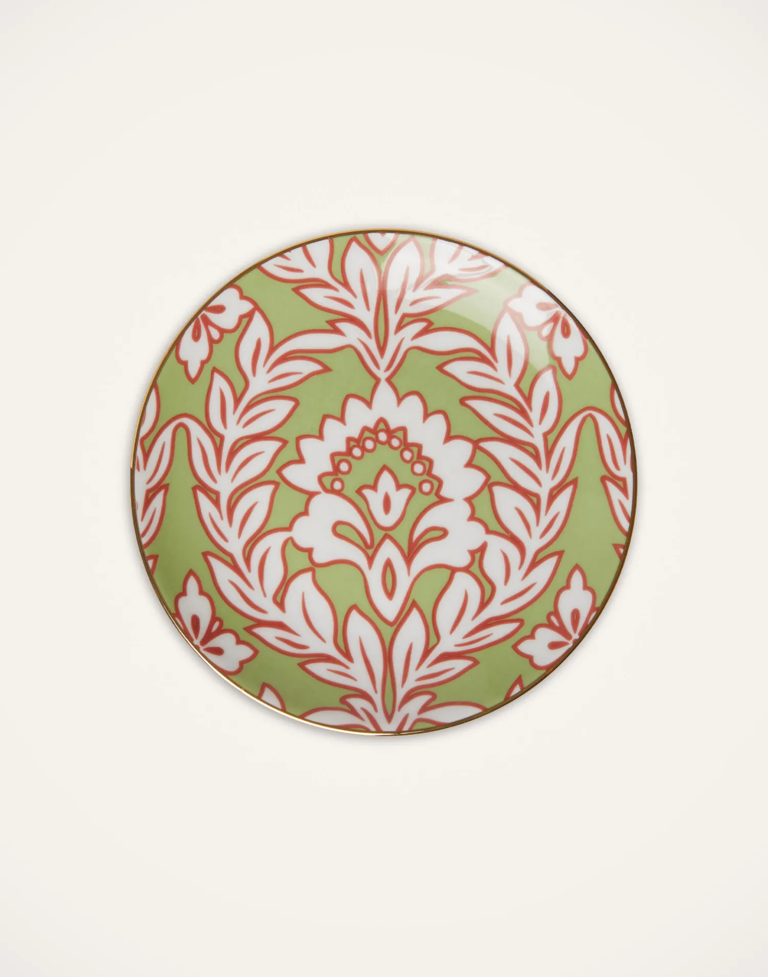 La DoubleJ Piatti Da Dessert & Piattini|Tavola<Side Plates Set Of 4Spring Garland in Porcelain